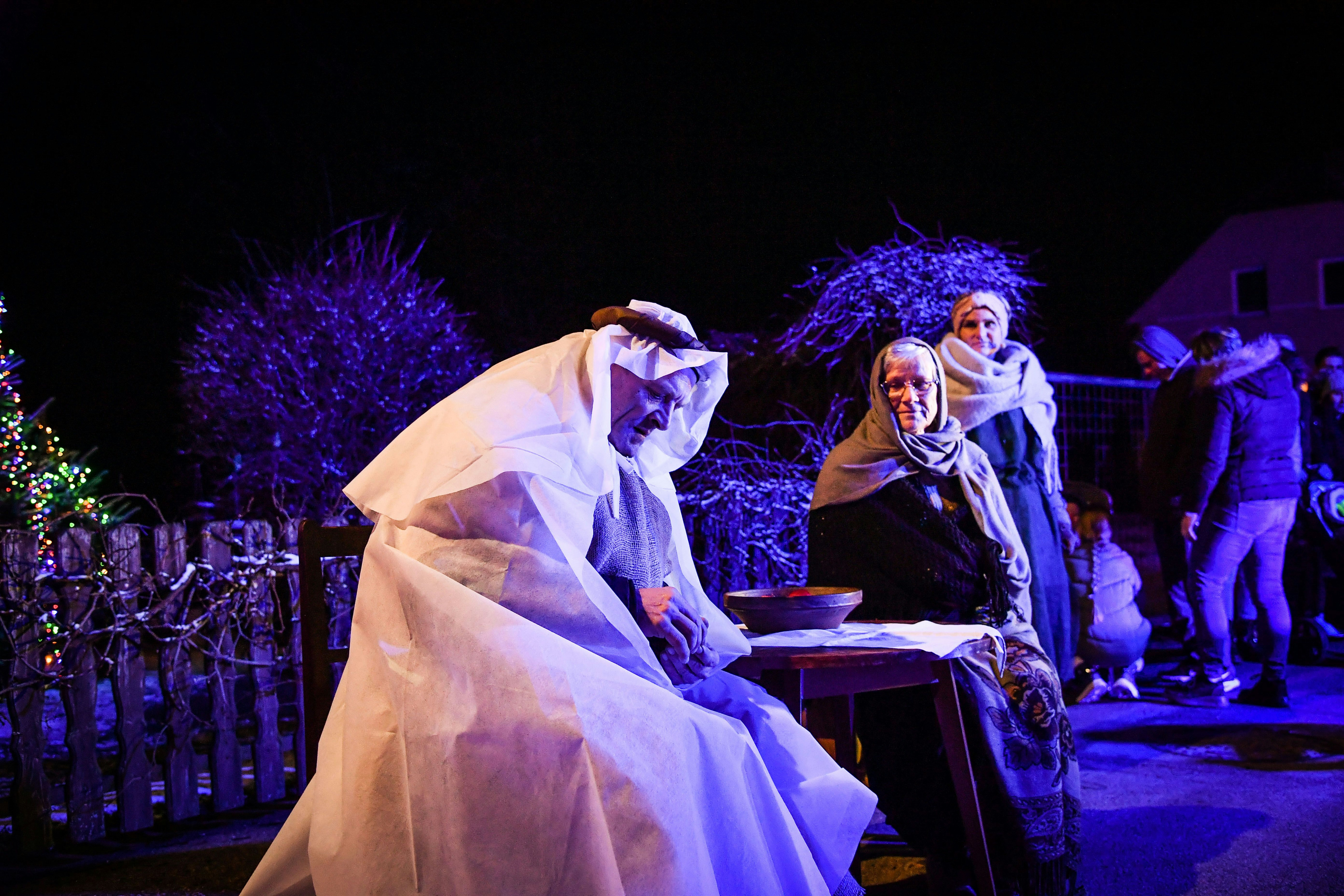 žive jaslice trojica